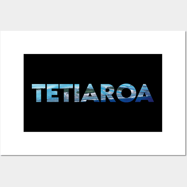 Tetiaroa romantic honeymoon trip gifts. Perfect present for mother dad friend him or her Wall Art by SerenityByAlex